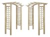 PERGOLA FA ÍVES PERGOLA VIRÁGÁGYÁS GW