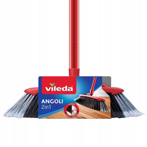 Seprő seprűvel - Vileda kefe Fligh Broom 2in1 xxl +rúd