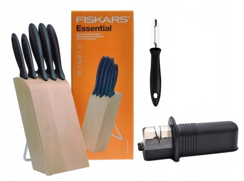 Késkészletek - Késkészlet dobozban Fiskars Essential 3 db.