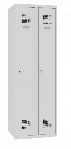 PROFESMEB BHP ruhaszekrény MALOW METAL CABINETS, kétajtós, 180 cm x 60 cm