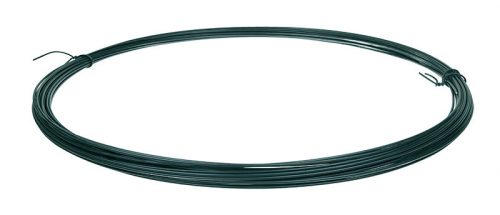 Feszítőhuzal 3,6 mm-es PVC hálóhoz, 50 m zöld