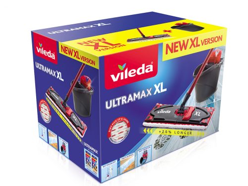 Padlómosó - Vileda mop Wiadro Ultramax Box XL 42cm Squeezer!