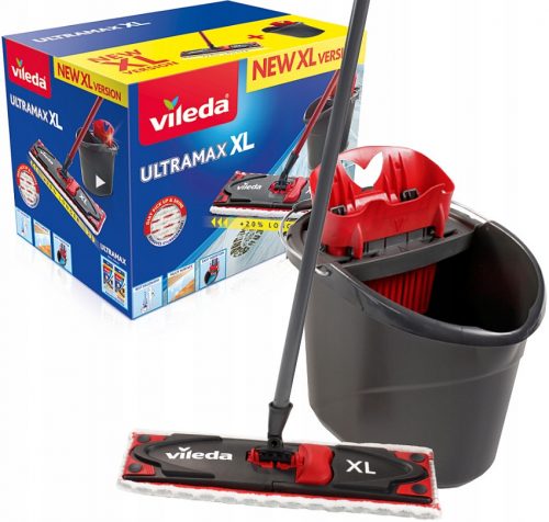 Padlómosó - Mop Vileda Ultramax Box XL + vödör + Squeezer