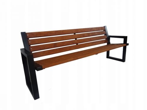 Kerti pad - Garden Park Bench Róma 194 cm -es háttámla