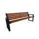 Kerti pad - Garden Park Bench Róma 194 cm -es háttámla