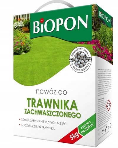  Több összetevős műtrágya Biopon granulátum 5 kg 5 l