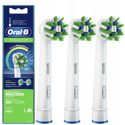  Oral-B CrossAction EB-50-3 Tippek 3 db