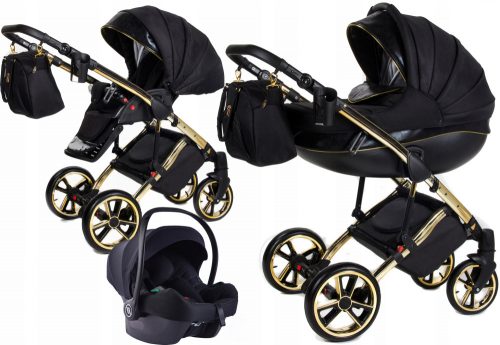  Didibaby Daytona GT Black/Gold 3 az 1-ben babakocsi