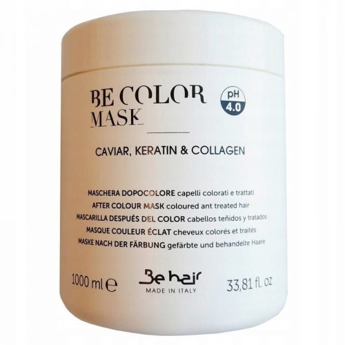  Be Hair BE COLOR 1000 hidratáló maszk kaviárral