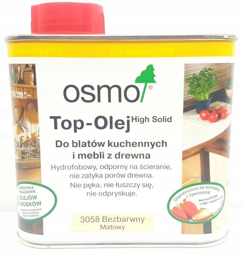 Osmo 3058 színtelen matt olaj munkalapokhoz 500 ml