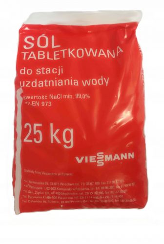  Tabletta sós vízlágyító 25 kg VIESSMANN.