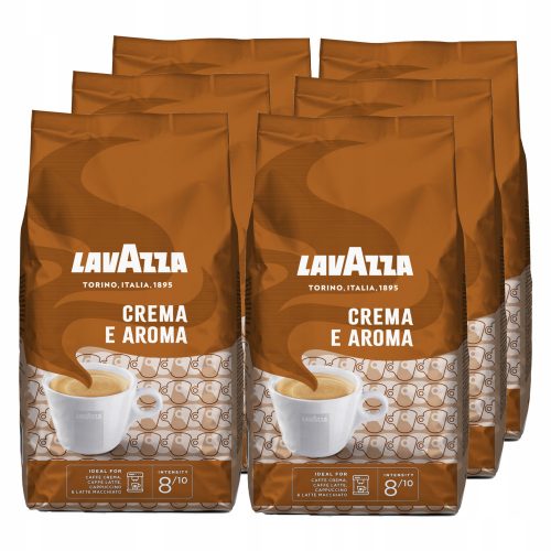 Lavazza crema e aroma 6x1kg kávé kávé