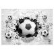 3D fotótapéta FOOTBALL WALL BRICK BALLS 368x254