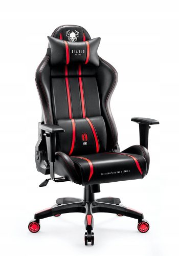  Diablo Chairs X-One 2.0 játékszék, fekete és piros ökobőr