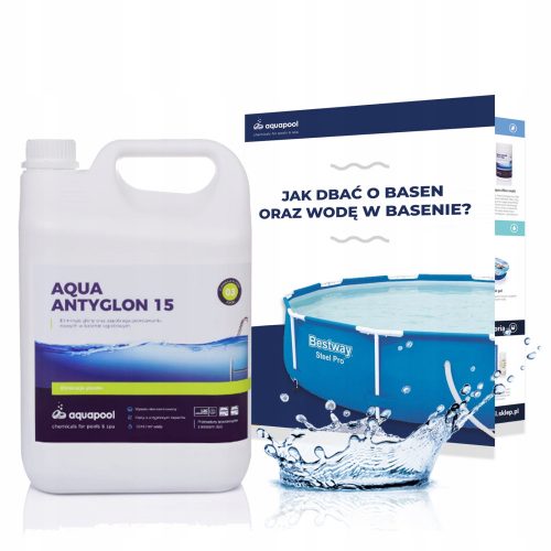 Medence kémia - Aqua Antizlon 15 az algakoncentrátumon az úszómedence 5L -hez