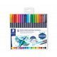  Staedtler markerek 18 db.