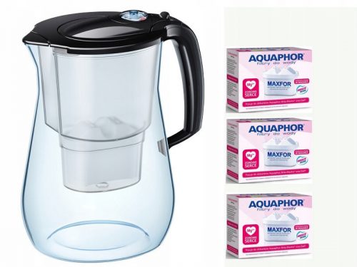 Vízszűrő utántöltés - Aquaphor Onix 2 színek -4.2L + 3 mg patronok