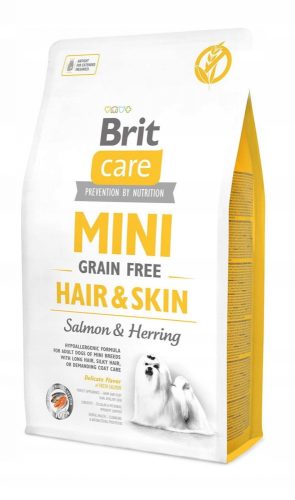 Száraz kutyaeledel - Brit Care Mini Hair & Skin 2kg