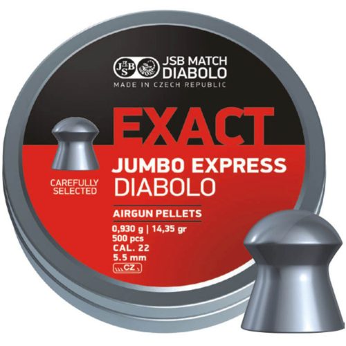 Patronok légpuskához - JSB pontos Jumbo Express 5,52 mm 500