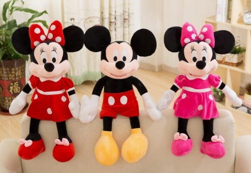  MINI MINNI EGÉR MINNIE MICKEY BEAR ÖLZŐ 45cm