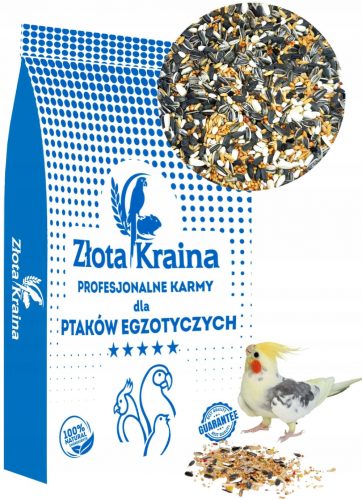 Takarmány egzotikus madarak - Közepes papagáj extra arany hal-10 kg