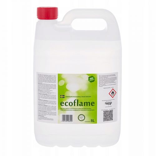 Tüzelőanyag bio kandallóhoz - Ecoflame 5L II generációs bioüzemanyag.