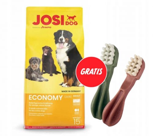 Száraz kutyaeledel - Josera JosiDog Economy kutyáknak 15 kg + INGYENES!