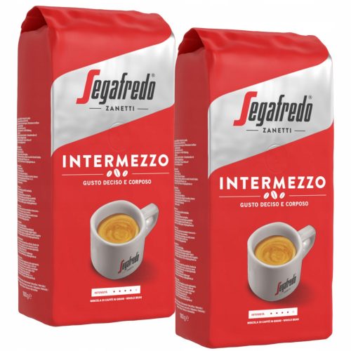 Kávéan szemcsés segafredo intermezzo 2 x 1 kg