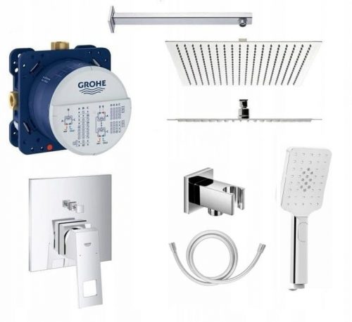 Grohe Eurocube króm rejtett zuhanycsap + 6 egyéb termék