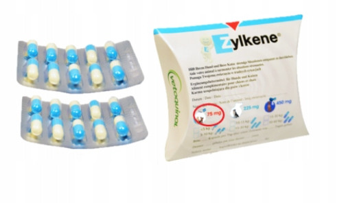 Tejből származó peptid macskáknak - Vetokinol Zielkene 75 mg 20 kapszula