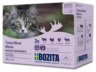 Konzerv macskáknak - Bozita Multipack hússal 12x85g