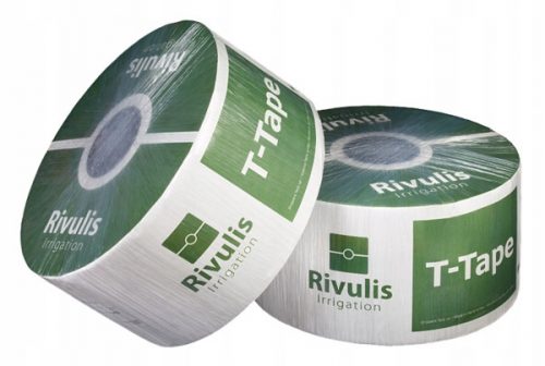  DRIPPER TAPE 10cm T-TAPE tömlő JOHN Derre RIVULIS vonal 2300m