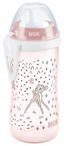 Bögre, üveg csecsemőnek - NUK Disney Bambi bögre Kiddy Cup kemény szájrész