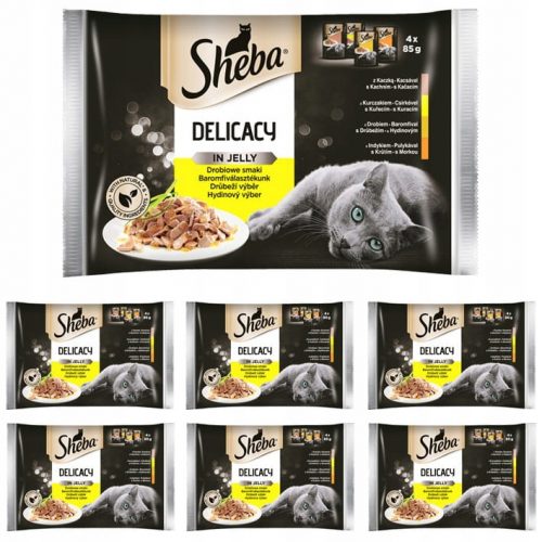  Sheba nedves táp csirke 1,36 kg