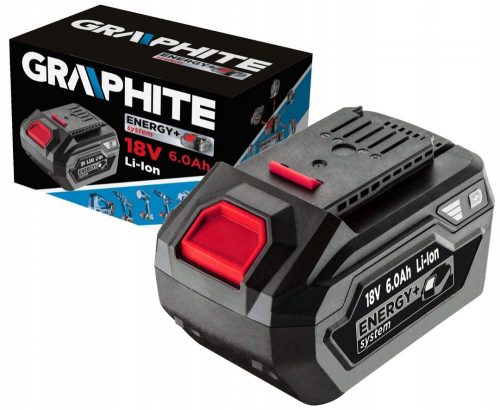 Tartalék akkumulátor - Graphite akkumulátor 58G086 LI-ION 18V 6AH