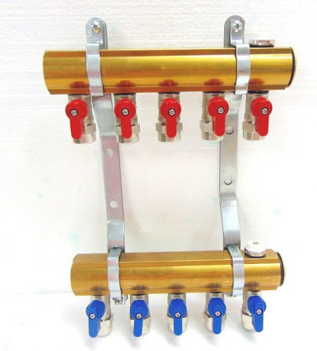  BRASS DISTRIBUTOR 5 + PEX 16 szelepek