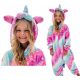 Gyermek pizsama, fürdőköpeny - Unicorn pizsama Kigurumi csillag Galaxy 128-134