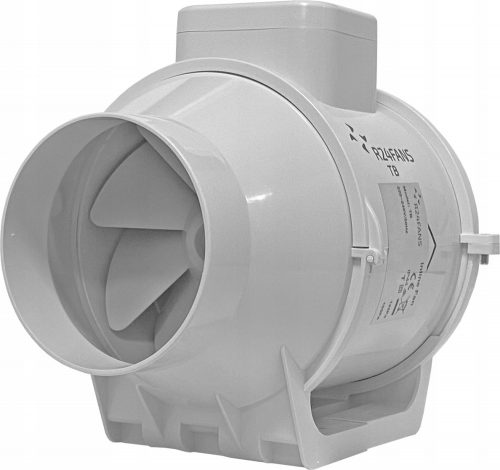 Fürdőszoba ventilátor - CSATORNA VENTILÁTOR 170m3/h TB100S átmérő 100mm CSENDES