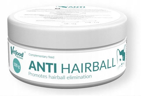 Paszta a macskának - Vetfood Hairball anti-Hairball 100 g