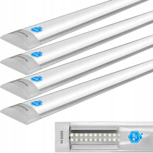 4x panel LED lámpa mattak 150 cm 50W