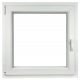 Ablak - PVC ablak 70 x 70 /700 x 700 RU / L White 24H