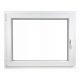 Ablak - PVC ablak 100 x 90 /1000 x 900 RU / L White 24H