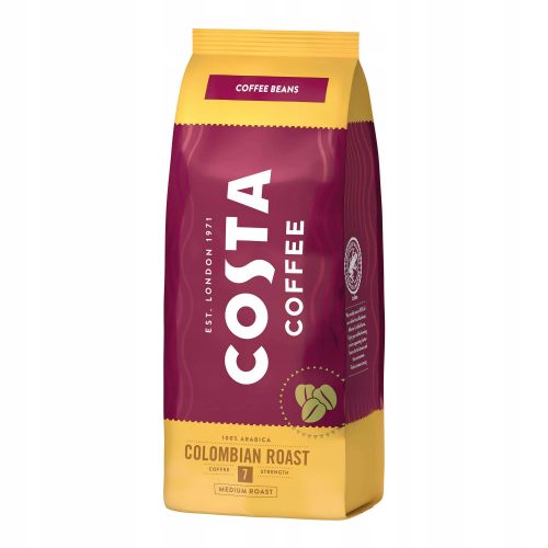 Costa costa kávé kolumbiai sült 500 g kávé