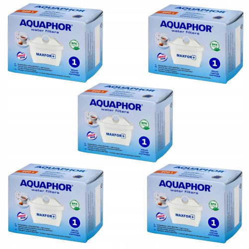  Szűrőbetét az Aquaphor Maxfor+ kancsóhoz, 5 db.