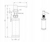 Gránit konyhai mosogató csapteleppel, adagolóval és szifonnal - réz, arany KIARUSITAS