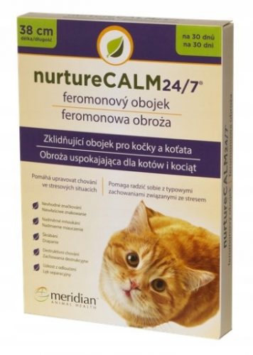 Feromon nyakörv macskáknak - NurtureCalm 24/7