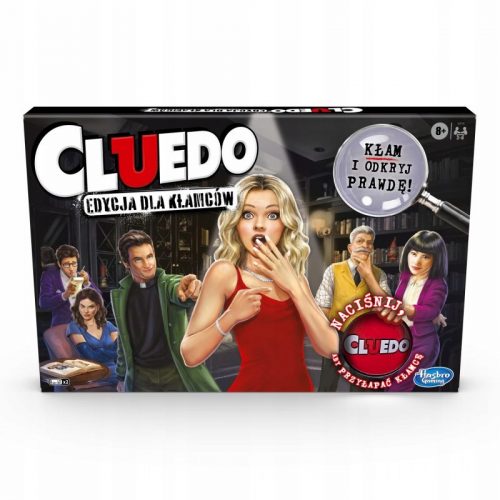  Hasbro Cluedo társasjáték. Szerkesztés hazugoknak