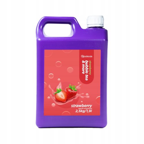 Buborék teaszirup 2,5 kg koncentrátum juice eper