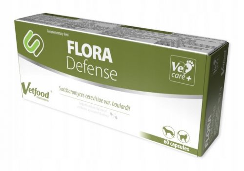 Vitaminok macskáknak - Vetfood Flora Defense 60 kapszula