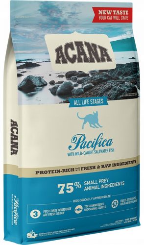 Granulátum macskáknak - Acana pacifica macska cica takarmány 4,5 kg 75%hús